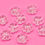 Thumbnail: Clear Glass Flower Beads