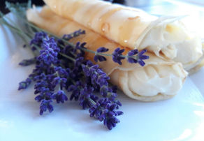 Ricotta Crêpes With Lavender
