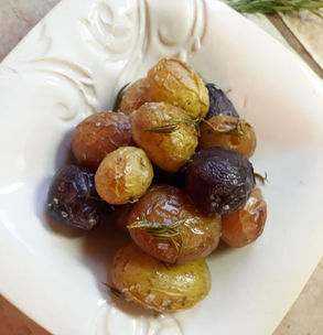 Roasted Baby Potatoes With Lavender, Rosemary (My Magic Spice Rub)