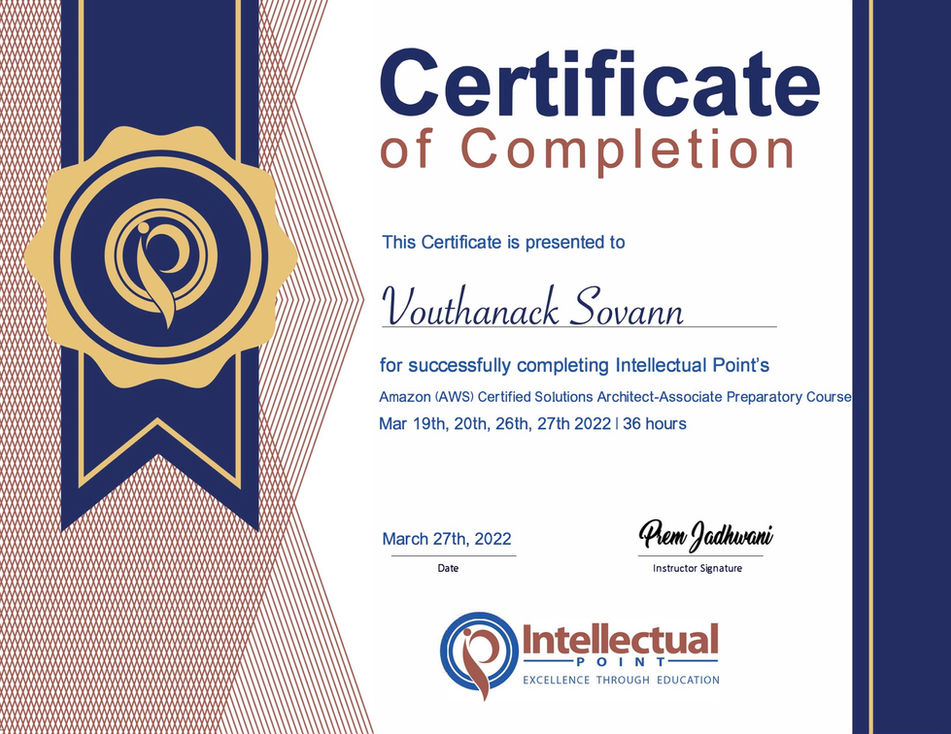 Vouthanack Sovann Amazon (AWS) Certified Solutions Architect-Associate Certificates.jpg
