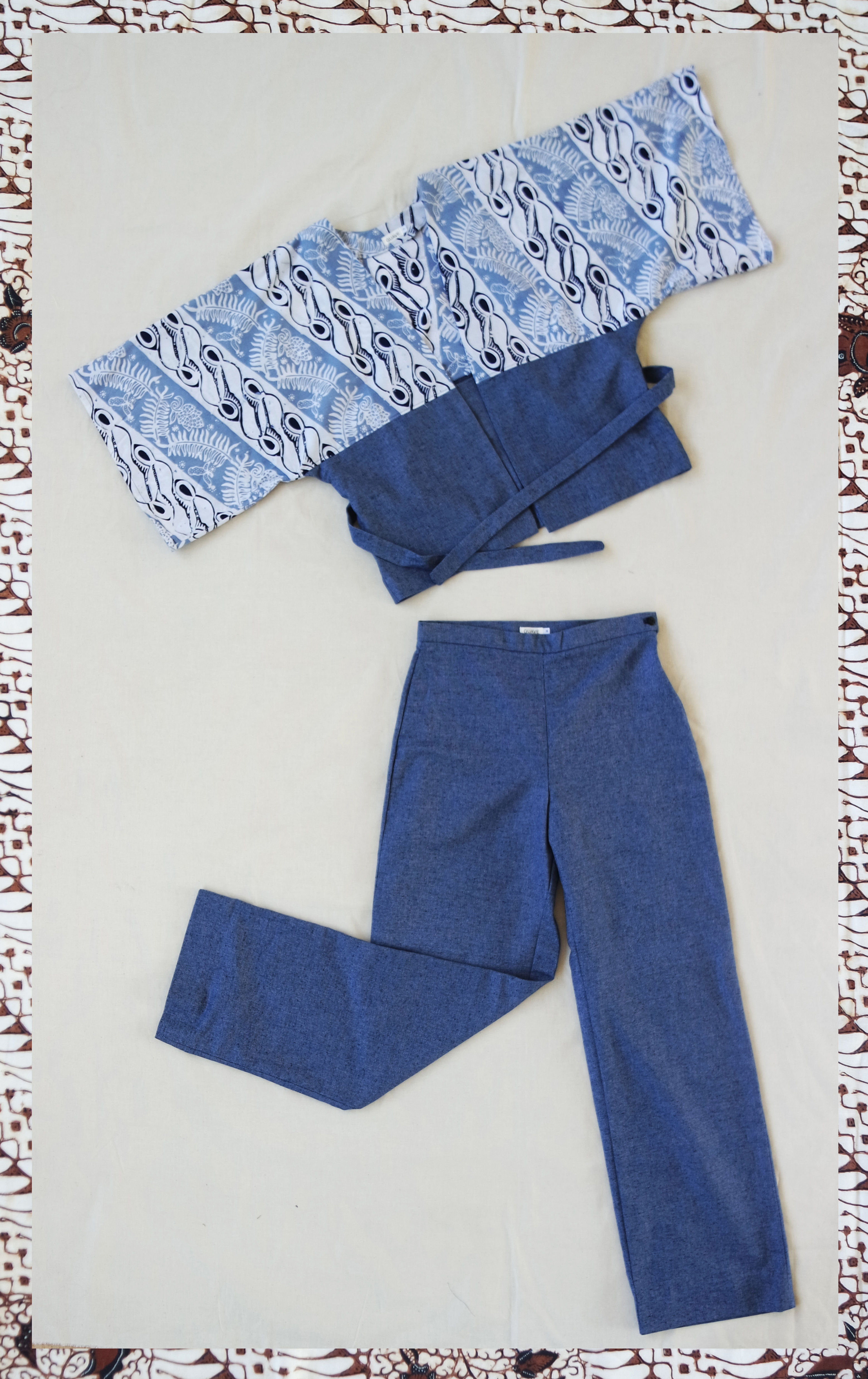 GUAVE SUIT DENIM BLUE S