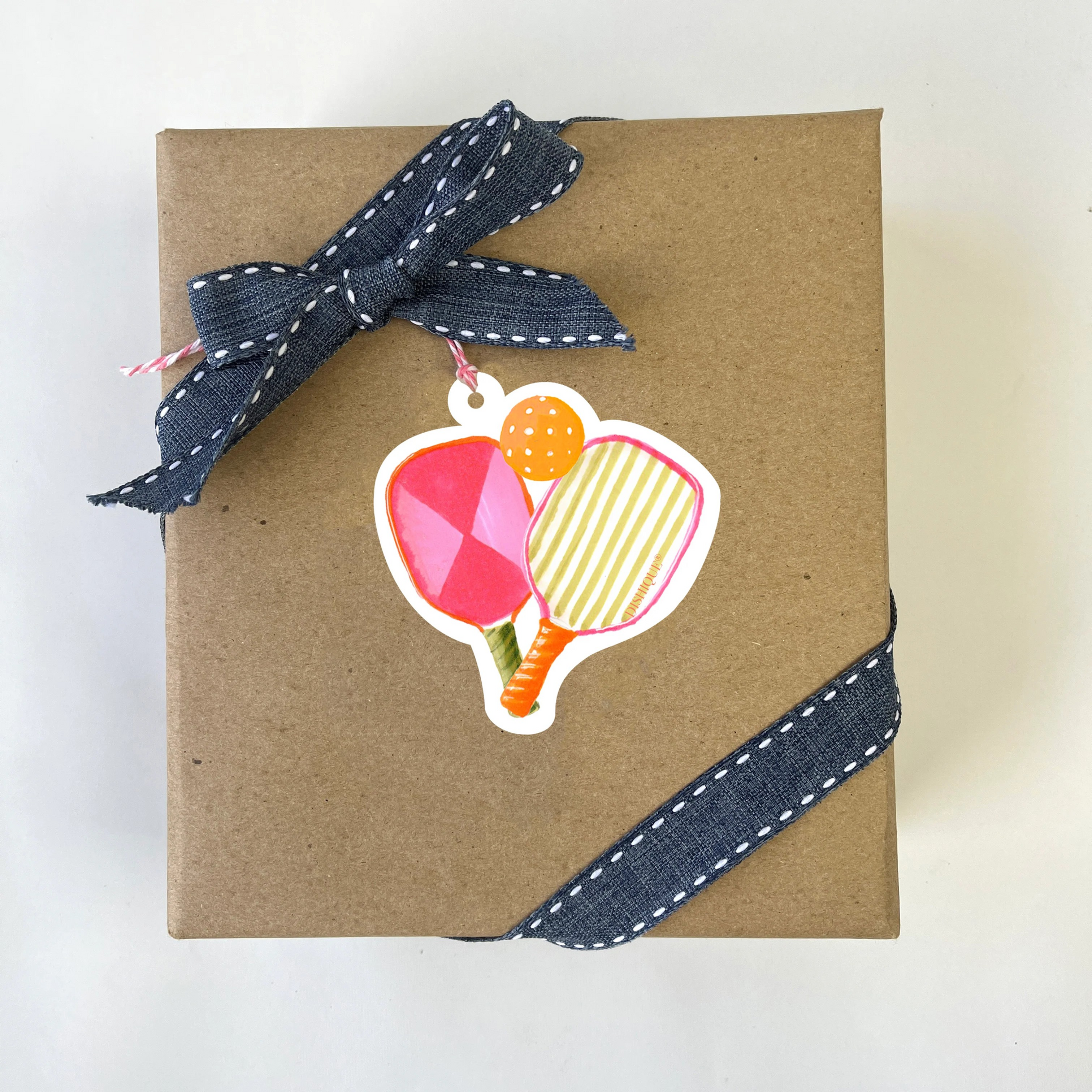 Dishique Gift Tag Set Pickleball