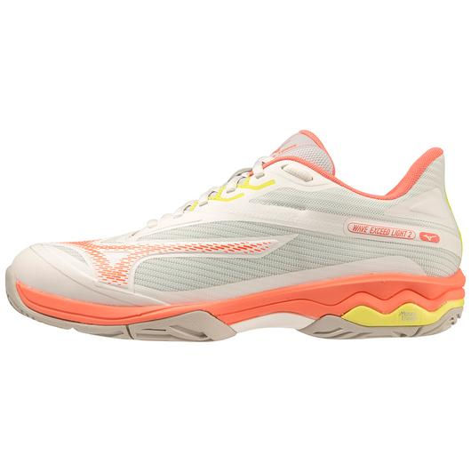 Mizuno Wave Exceed Light 2 AC Womens Snow White-Fusion Coral