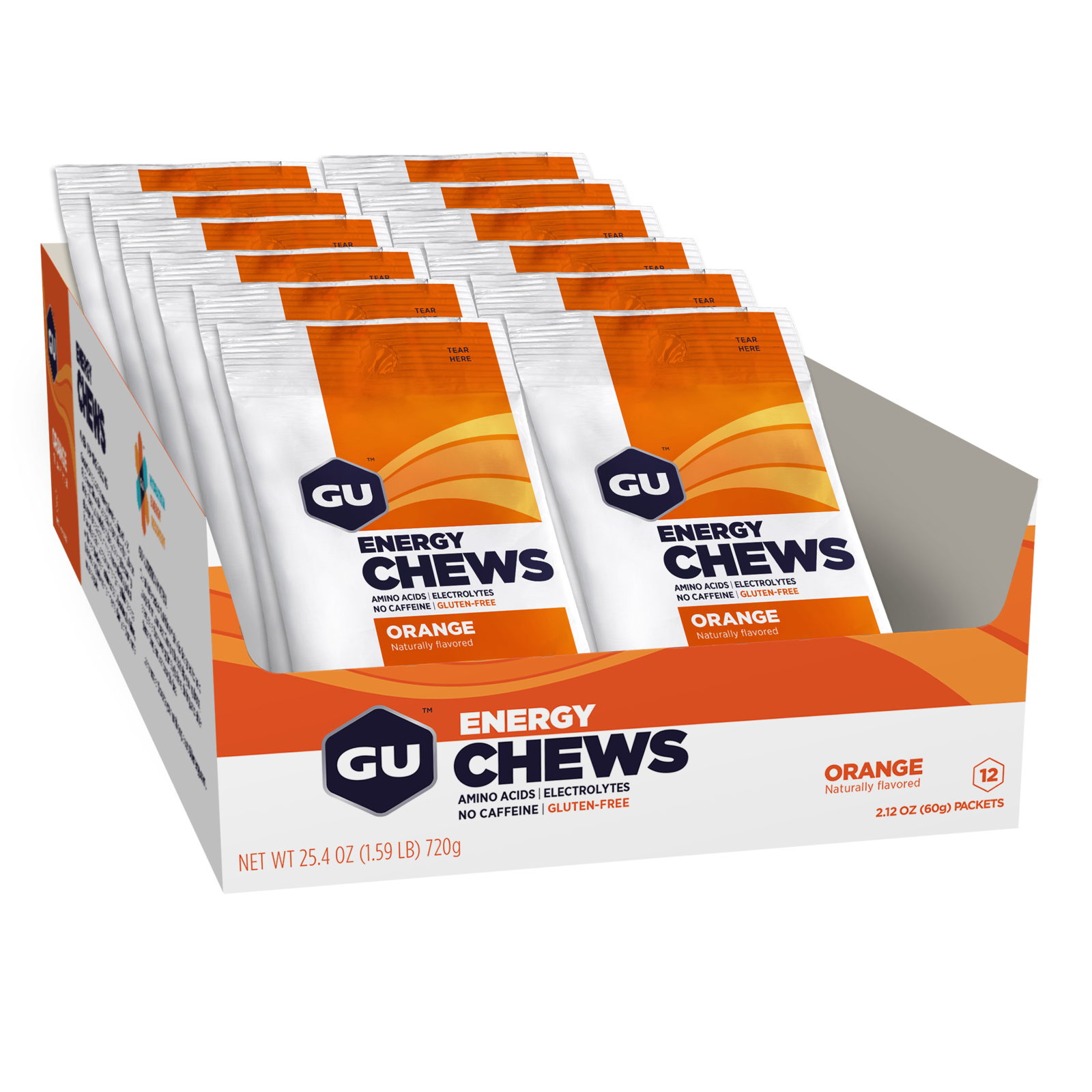 GU Chews Orange Pack
