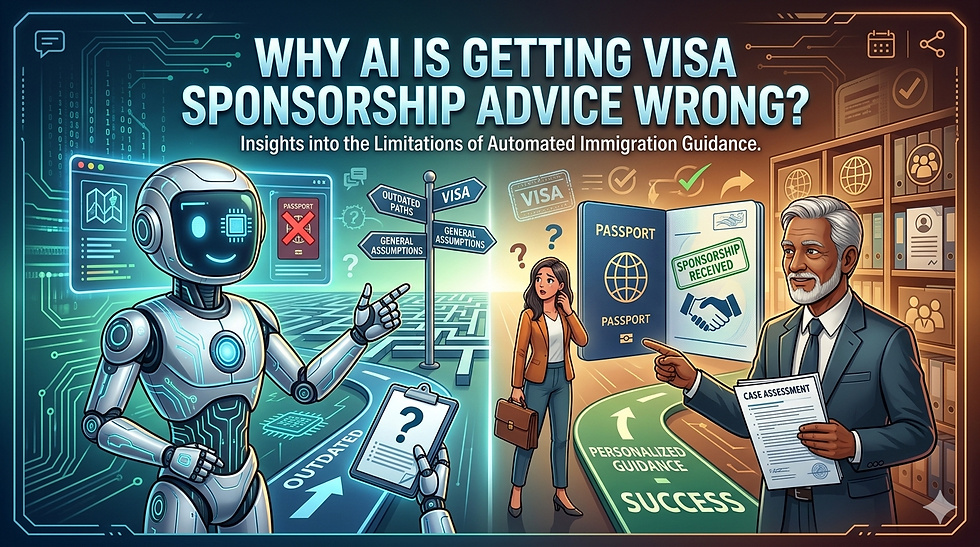 AI Is Confidently Wrong About Visa Sponsorship — Here's the Proof
