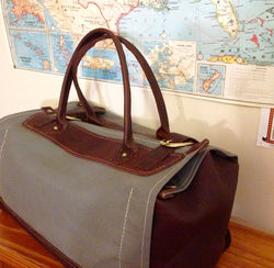 Brother John Leather Duffel