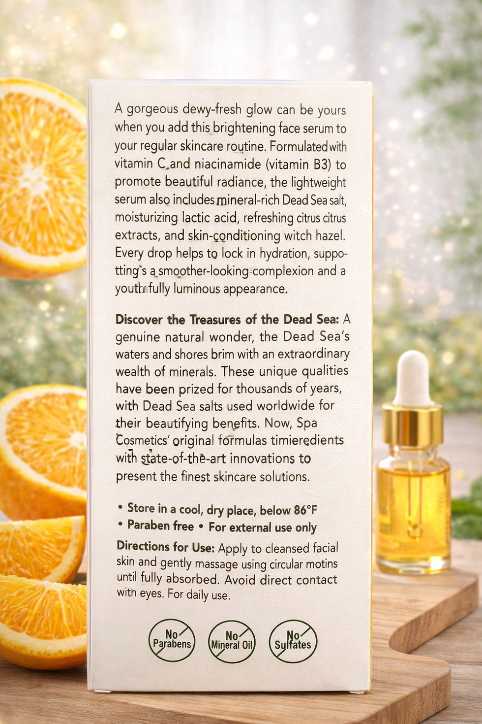 Thumbnail: Spa Essence Vitamin C & Niacinamide Brightening Face Serum1.69 fl. oz / 50 mL