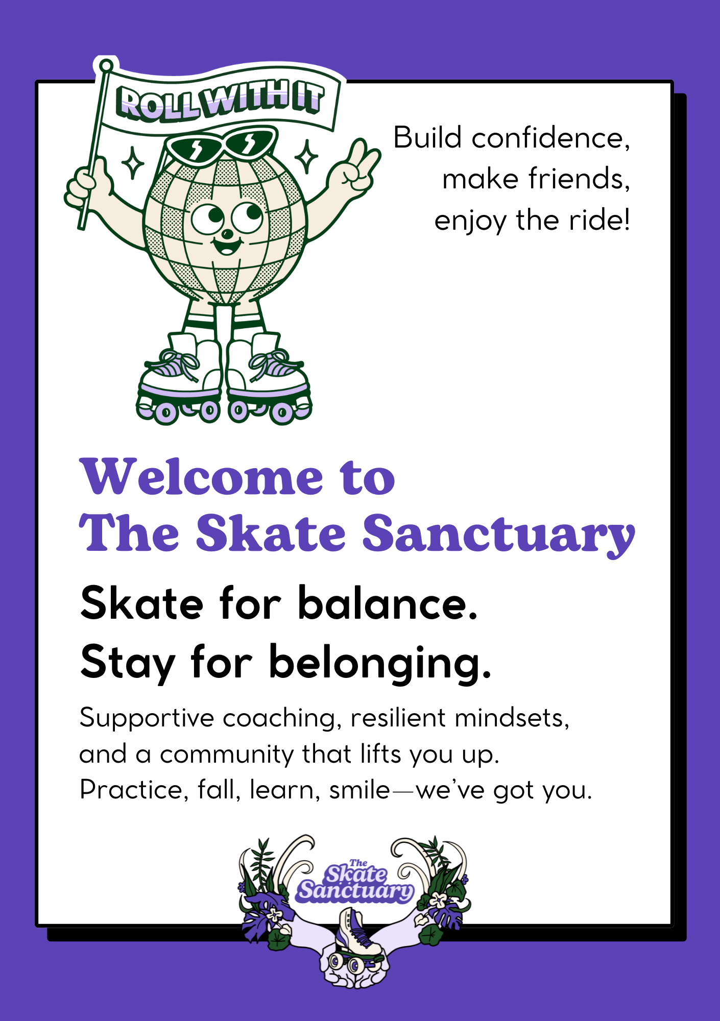 Roller Skate Progression Booklet