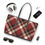 Thumbnail: Radical Plaid PU Leather Shoulder Bag