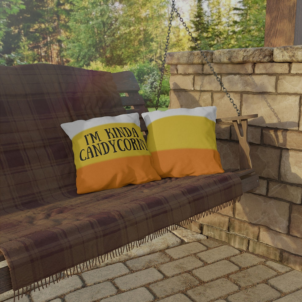 Thumbnail: I'm Kinda CandyCorny Indoor/Outdoor Pillows