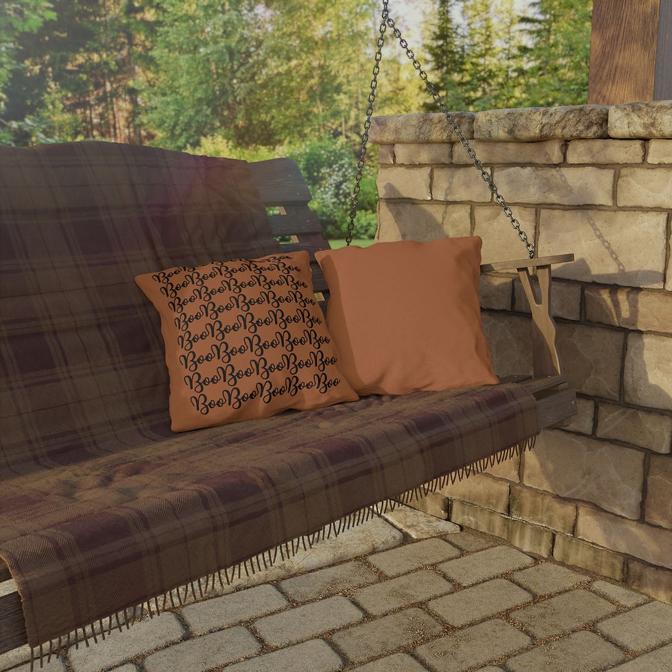 Thumbnail: (Orange) Boo Indoor/Outdoor Pillows