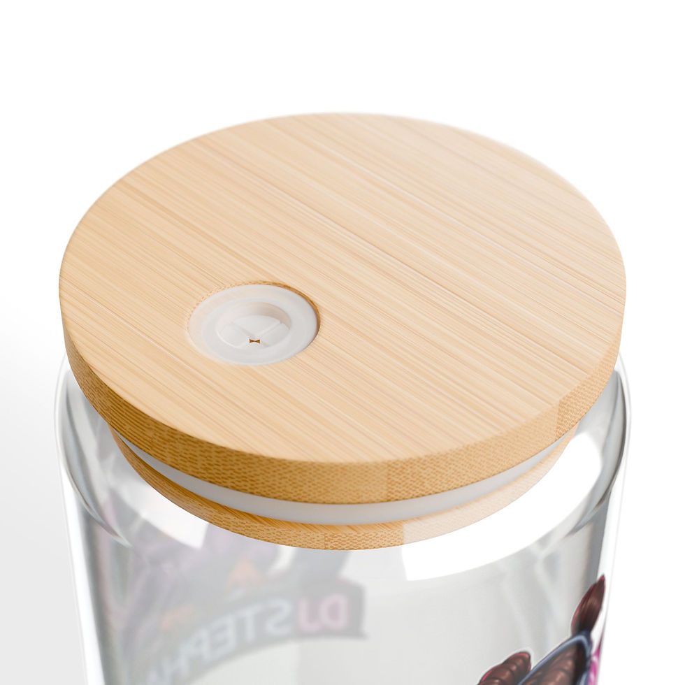 Thumbnail: DJ-themed Sipper 16oz. Glass