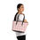 Thumbnail: Pink Plaid PU Leather Shoulder Bag