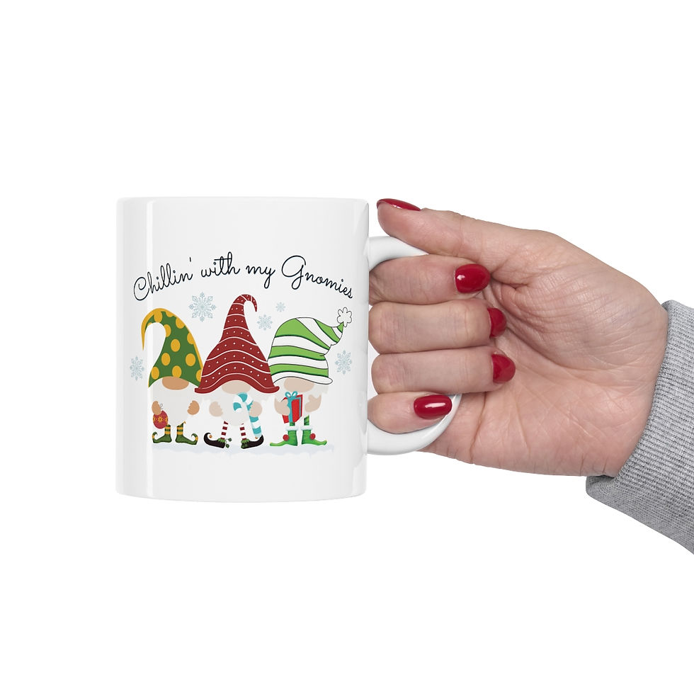 Thumbnail: Chillin' With My Gnomies Ceramic Mug 11oz