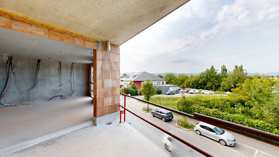 vue terrasse appartement neuf 14 NEXT ENERGY TONIUTTI COLMAR