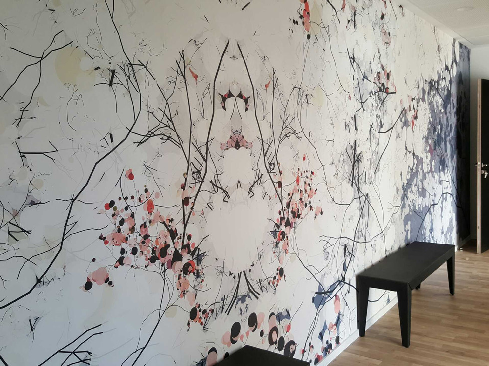 Salle d'attente immeuble de bureaux le 142 Workspace