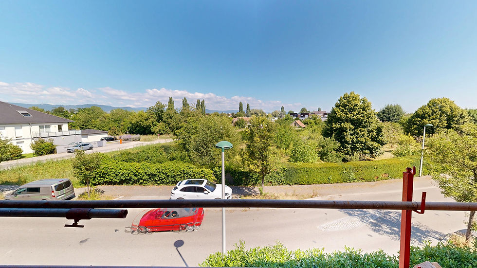vue terrasse appartement 8 NEXT ENERGY TONIUTTI COLMAR