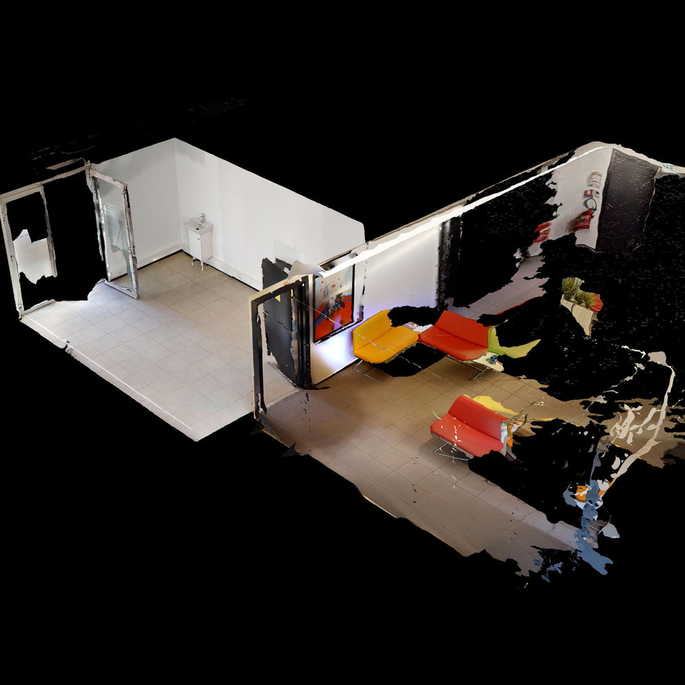 Vue 3D Local professionnel Workspace Colmar à louer TONIUTTI SARL