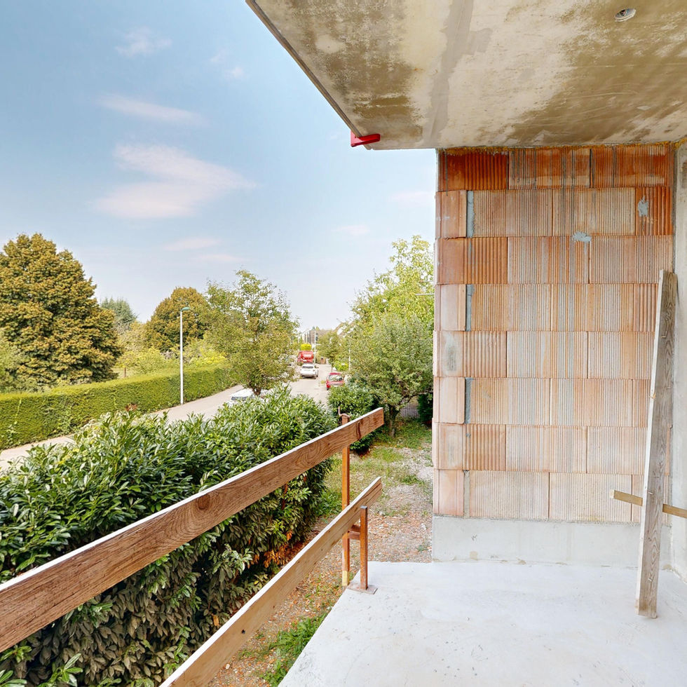 vue terrasse appartement 1 NEXT ENERGY TONIUTTI COLMAR