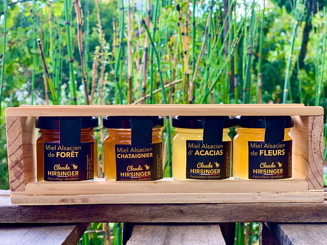 Coffret dégustation miel
