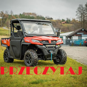 Pojazd UTV dla straży pożarnej
