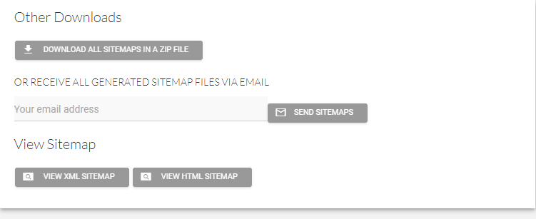Download sitemap