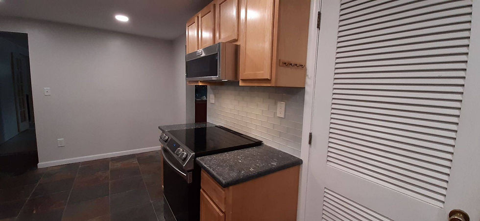 Glass backsplash Kettering