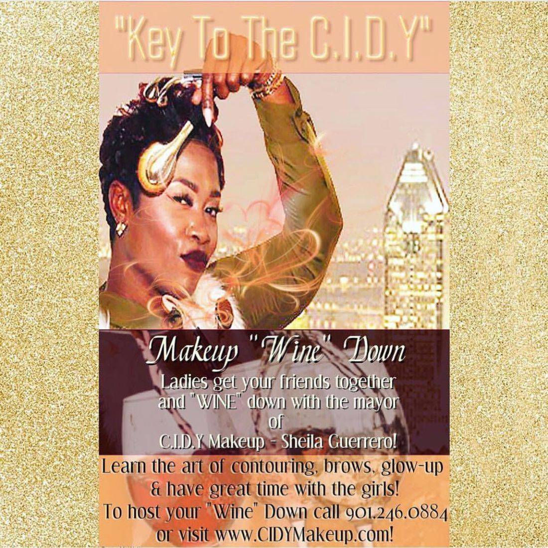 C.I.D.Y Makeup "Wine" Down