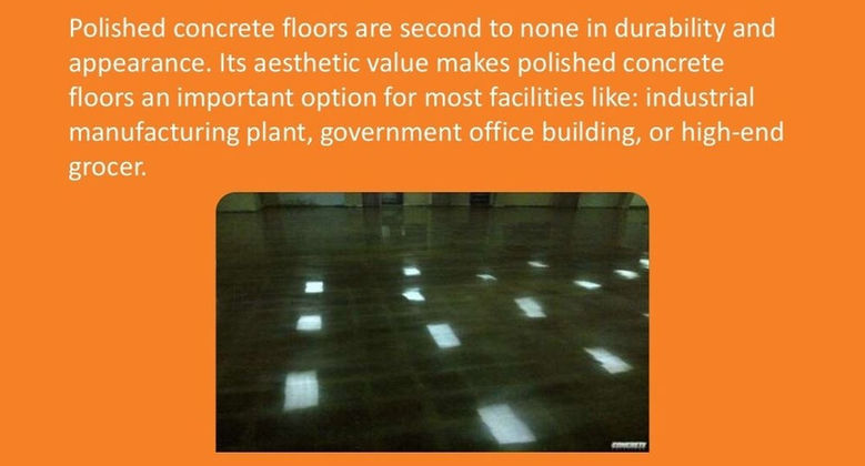 Polished Concrete Sarasota