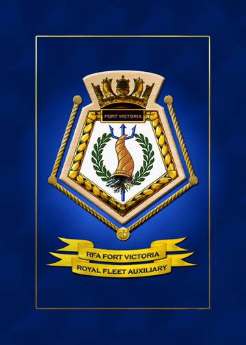 RFA FORT VICTORIA - SHIPS CREST