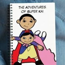 Thumbnail: Notebook - White Lined Paper (Kai & Chloe)