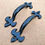 Thumbnail: Pair of Fleur De Lys Ornamental door/gate pulls