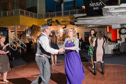 Elizabeth & Yafuz Wedding at VA Air & Space Center