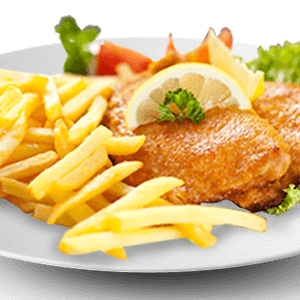 ASSIETTE CORDON BLEU FRITES
