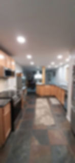 Finished Kettering Kitchen remodeling