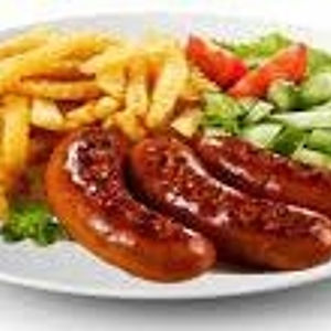 ASSIETTE 3 MERGUEZS FRITES