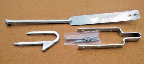 Spring Fastener Set for Field Gates with double leg staple keep | Gate ...