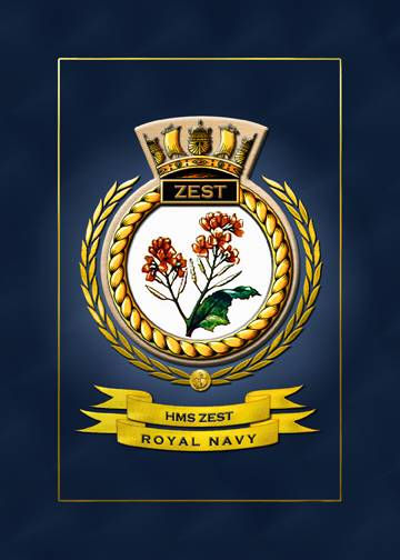 HMS ZEST - CREST