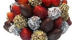 Mixed Strawberry Bouquet (Nut Lovers ) Card Included