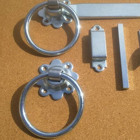 1136 Ring Gate Latches [Epoxy Black 1136 Ring Gate Latches [Epoxy Black