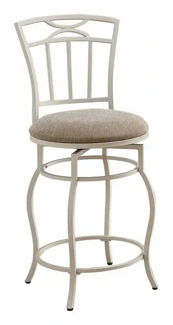 By Coaster, Casual Cream Counter Height Chair