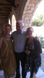 Dr. Flo McPherson with Professor George Vithoulkas