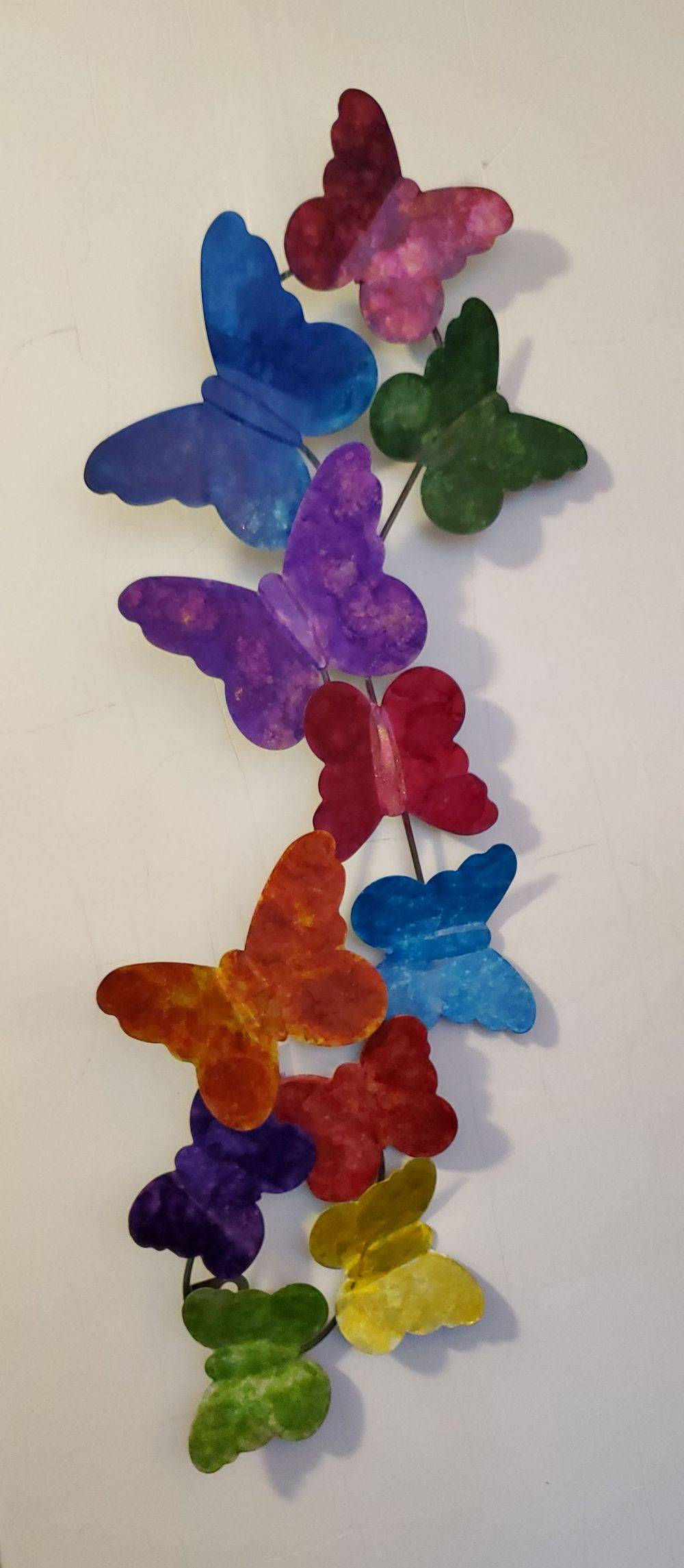 Metal Butterflies~2 ft long