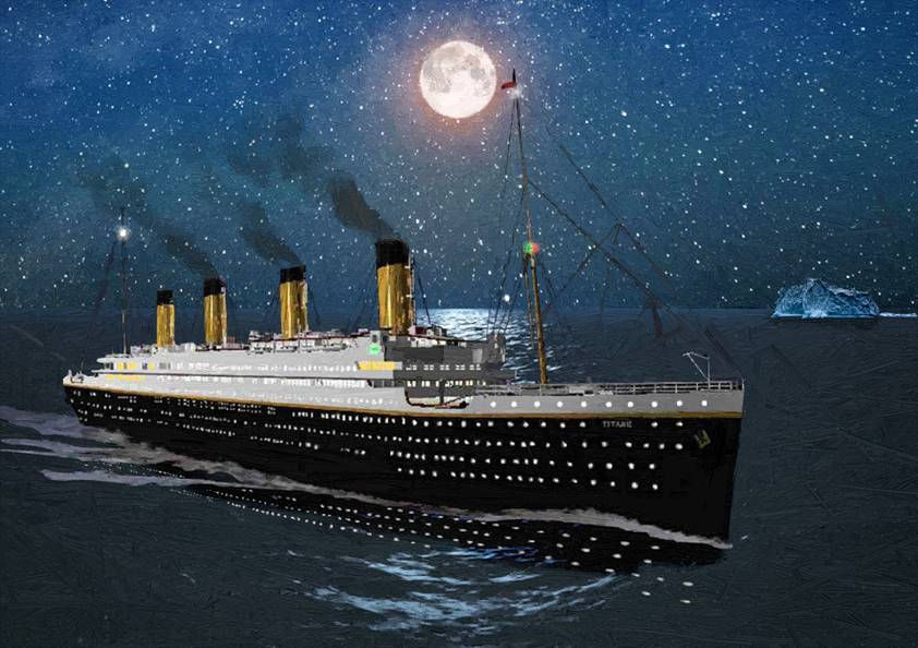 RMS TITANIC "Nearer My God To Thee"