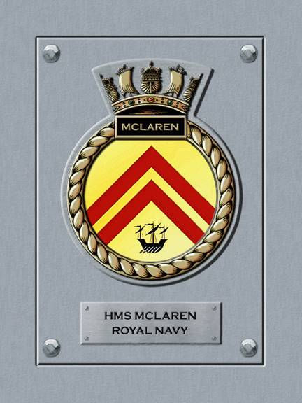 SURNAME CREST - MCLAREN