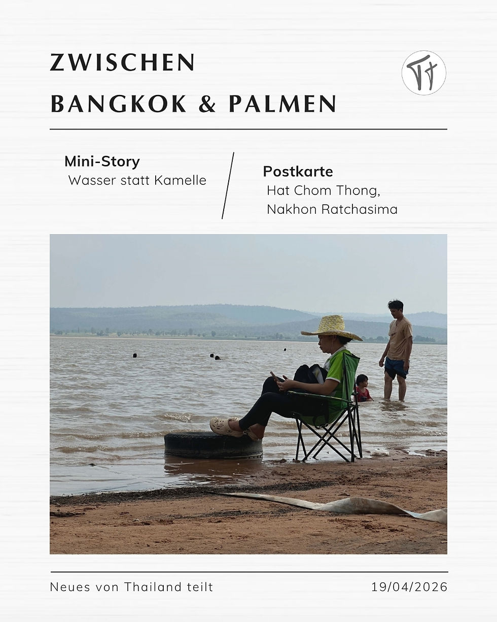 Wasser statt Kamelle Zwischen Bangkok & Palmen #60