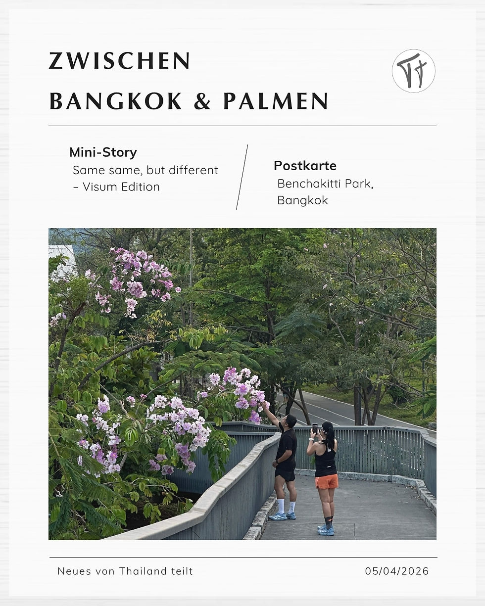 Zwischen Bangkok & Palmen #59 - Visum Edition