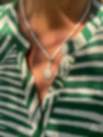 שרשרת עם תליון אבן ים, שרשרת ים, שרשרת אבני חן,boho necklace, sea jewelry