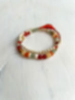 Colorful double bracelet