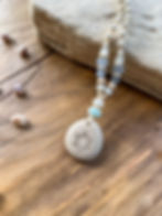 שרשרת אבני חן, שרשרת מגן דוד. שרשרת עבודת יד